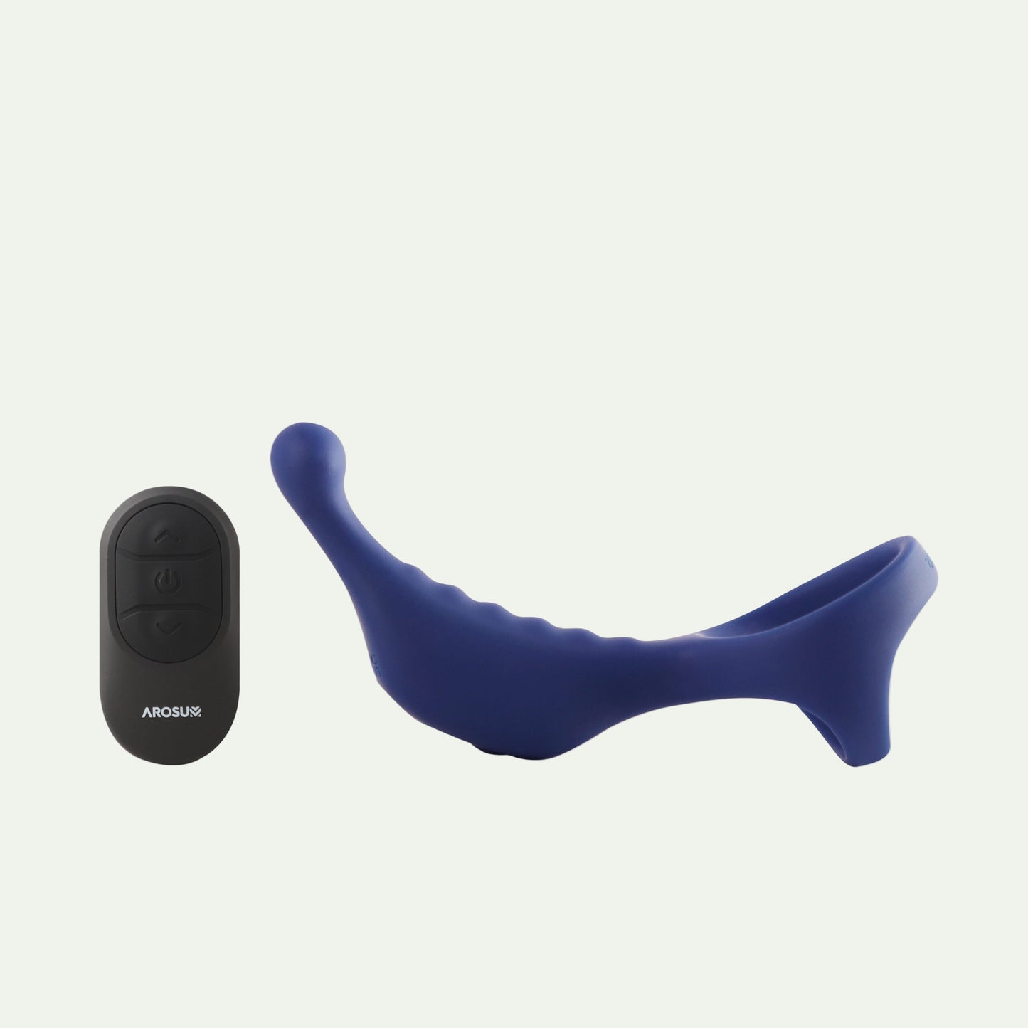 Perineum Massager with adjustable three-way cock ring